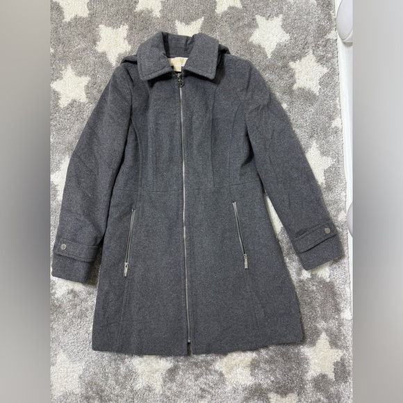 MICHAEL Michael Hooded Coat - Picture 3 of 12